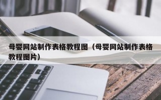 母婴网站制作表格教程图（母婴网站制作表格教程图片）