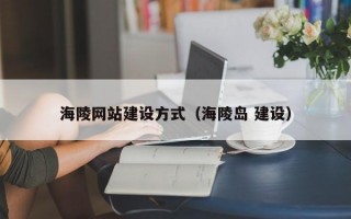 海陵网站建设方式（海陵岛 建设）